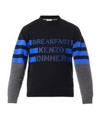 Kenzo Breakfast Dinner Crew Neck Sweater