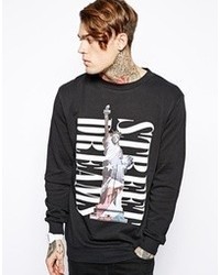 Calvin Klein Heist Street Dreams Sweater Black