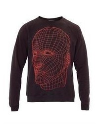 Christopher Kane Digital Head Print Sweatshirt