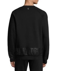 Versace Collection Frame Print Cotton Sweater