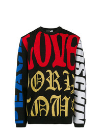 Love Moschino Colour Block Logo Sweater