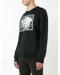Versace Contrast Medusa Print Sweatshirt
