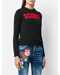 Dsquared2 Contrast Scout Sweater