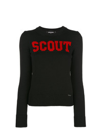 Dsquared2 Contrast Scout Sweater