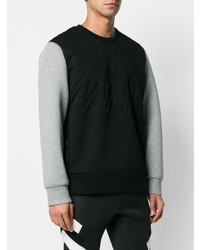Neil Barrett Contrast Sleeve Sweater