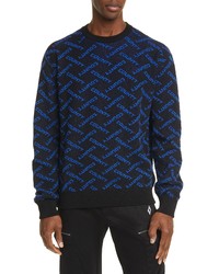 Marcelo Burlon County Jacquard Sweater
