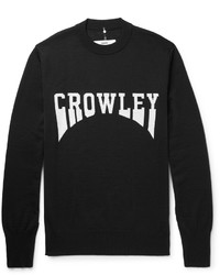 Oamc Crowley Intarsia Virgin Wool Sweater