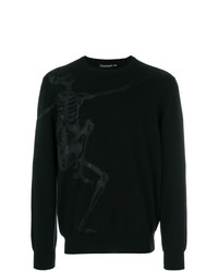 Alexander McQueen Dancing Skeleton Intarsia Jumper