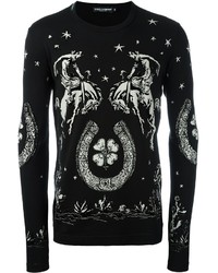 Dolce & Gabbana Horse Print Sweatshirt