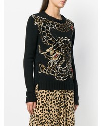 P.A.R.O.S.H. Dragon Sequined Jumper