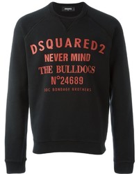 DSQUARED2 Never Mind The Bulldogs Classic Print Sweatshirt