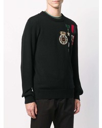 Dolce & Gabbana Embellished Pullover Sweatshirt