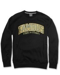 Famous Stars and Straps Famous Stars Straps Sweater Bullet Proof Crew Neck Sweatshirt