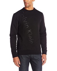 Calvin Klein Fleece Sweatshirt With Large Print Detail