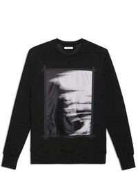 Helmut Lang Ghost Print Mesh Sweatshirt