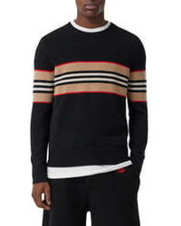 Burberry Icon Stripe Cashmere Sweater