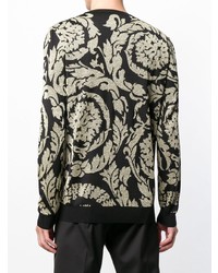 Versace Jacquard Print Sweater