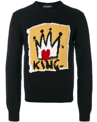 Dolce & Gabbana King Intarsia Sweater