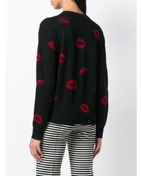 Sonia Rykiel Lip Print Sweater