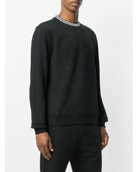 Versace Collection Logo Long Sleeve Sweater