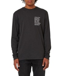 Topman Los Angeles Print Long Sleeve T Shirt