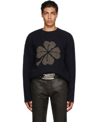 Our Legacy Lucky Clover Crewneck Sweater