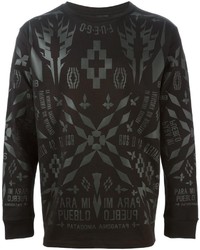 Marcelo Burlon County of Milan Ethnic Print Sweatshirt