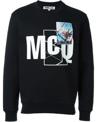 McQ by Alexander McQueen Mcq Alexander Mcqueen Printed Crew Neck Sweatshirt