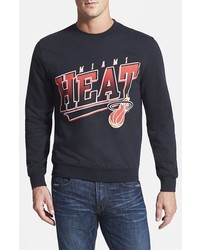 Mitchell & Ness Miami Heat Sweep Graphic Crewneck Sweatshirt
