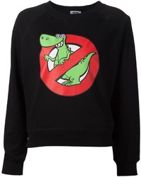 Moschino Cheap & Chic Dinosaur Print Sweatshirt