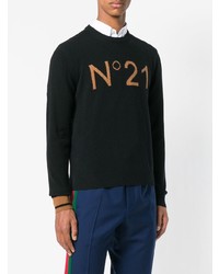 N°21 N21 Intarsia Logo Sweater