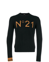 N°21 N21 Intarsia Logo Sweater