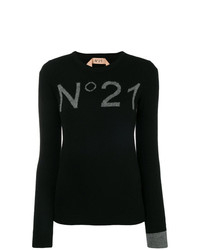 N°21 N21 Slim Fit Logo Sweater