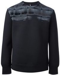 Neil Barrett Check Print Sweater
