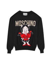 Moschino Petunia Pig Wool Sweater