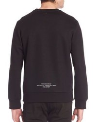 Neil Barrett Printed Crewneck Sweatshirt