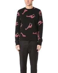 Paul Smith Ps By Long Sleeve Allover Print Sweatshirt