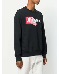 Diesel Samy Crewneck Logo Pullover