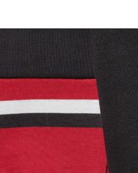 Givenchy Star Print Striped Cotton Sweatshirt