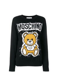 Moschino Teddy Bear Intarsia Sweater