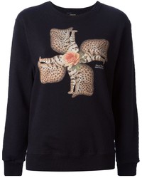 Undercover Cheetah Rose Print Sweatshirt