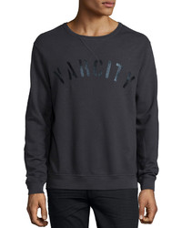 Sol Angeles Varcity Graphic Sweatshirt Black