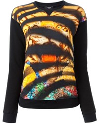 Versus Tiger Print Sweatshirt