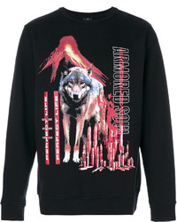 Marcelo Burlon County of Milan Wolf Printed Sweatshirt
