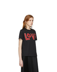 Moncler Genius 2 Moncler 1952 Black Love T Shirt