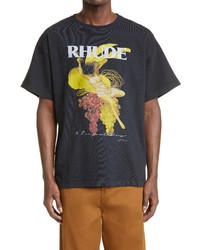 Rhude A Perfect Day Graphic Tee In Black At Nordstrom