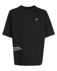 AAPE BY A BATHING APE Aape By A Bathing Ape Aape Team Graphic Print T Shirt