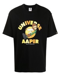 AAPE BY A BATHING APE Aape By A Bathing Ape Aaper Universe Graphic T Shirt