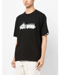 AAPE BY A BATHING APE Aape By A Bathing Ape Graphic Print Short Sleeve T Shirt