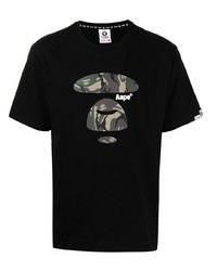 AAPE BY A BATHING APE Aape By A Bathing Ape Graphic Print T Shirt